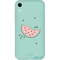 Чохол-накладка PUMP Tender Touch Case для iPhone XR Watermelon