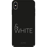 Чохол-накладка PUMP Tender Touch Case для iPhone XS Max Black&White