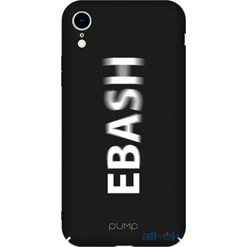 Чохол-накладка PUMP Tender Touch Case для iPhone XR Ebash