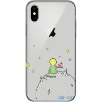 Чохол-накладка PUMP Transperency Case для iPhone X/XS Little Prince