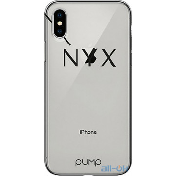 Чохол-накладка PUMP Transperency Case для iPhone X/XS Nyx