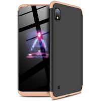 Чохол-накладка GKK 3 in 1 Hard PC Case Samsung Galaxy A10 Gold/Black