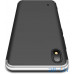 Чохол-накладка GKK 3 in 1 Hard PC Case Samsung Galaxy A10 Silver/Black — інтернет магазин All-Ok. фото 2