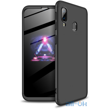 Чохол-накладка GKK 3 in 1 Hard PC Case Samsung Galaxy A40 Black