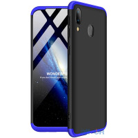 Чохол-накладка GKK 3 in 1 Hard PC Case Samsung Galaxy M20 Blue/Black