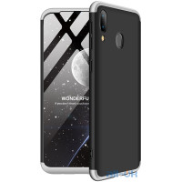Чохол-накладка GKK 3 in 1 Hard PC Case Samsung Galaxy M20 Silver/Black