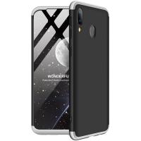 Чохол-накладка GKK 3 in 1 Hard PC Case Samsung Galaxy M20 Silver/Black