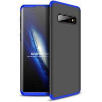 Чохол-накладка GKK 3 in 1 Hard PC Case Samsung Galaxy S10 Blue/Black