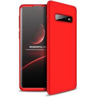 Чохол-накладка GKK 3 in 1 Hard PC Case Samsung Galaxy S10 Red