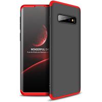 Чохол-накладка GKK 3 in 1 Hard PC Case Samsung Galaxy S10 Red/Black