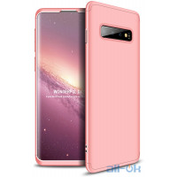 Чохол-накладка GKK 3 in 1 Hard PC Case Samsung Galaxy S10 Rose Gold