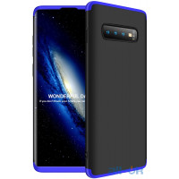 Чохол-накладка GKK 3 in 1 Hard PC Case Samsung Galaxy S10 Plus Blue/Black