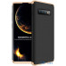 Чохол-накладка GKK 3 in 1 Hard PC Case Samsung Galaxy S10 Plus Gold/Black — інтернет магазин All-Ok. фото 1