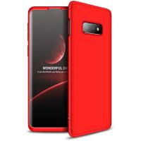 Чохол-накладка GKK 3 in 1 Hard PC Case Samsung Galaxy S10e Red