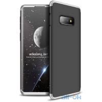 Чохол-накладка GKK 3 in 1 Hard PC Case Samsung Galaxy S10e Silver/Black