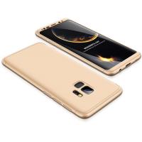 Чохол-накладка GKK 3 in 1 Hard PC Case Samsung Galaxy S9 Gold