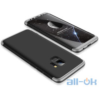 Чохол-накладка GKK 3 in 1 Hard PC Case Samsung Galaxy S9 Silver/Black