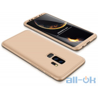 Чохол-накладка GKK 3 in 1 Hard PC Case Samsung Galaxy S9 Plus Gold
