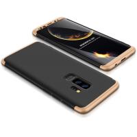 Чохол-накладка GKK 3 in 1 Hard PC Case Samsung Galaxy S9 Plus Gold/Black