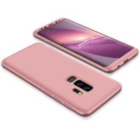 Чохол-накладка GKK 3 in 1 Hard PC Case Samsung Galaxy S9 Plus Rose Gold