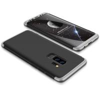 Чохол-накладка GKK 3 in 1 Hard PC Case Samsung Galaxy S9 Plus Silver/Black