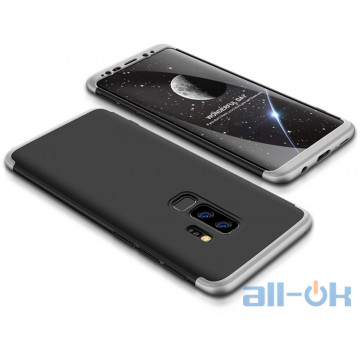 Чохол-накладка GKK 3 in 1 Hard PC Case Samsung Galaxy S9 Plus Silver/Black