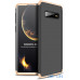 Чохол-накладка GKK 3 in 1 Hard PC Case Samsung Galaxy S10 Gold/Black — інтернет магазин All-Ok. фото 1