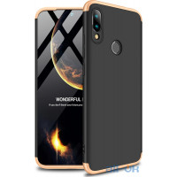Чохол-накладка GKK 3 in 1 Hard PC Case Xiaomi Redmi 7 Gold/Black