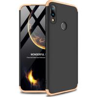 Чохол-накладка GKK 3 in 1 Hard PC Case Xiaomi Redmi 7 Gold/Black