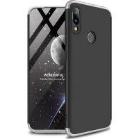 Чохол-накладка GKK 3 in 1 Hard PC Case Xiaomi Redmi 7 Silver/Black