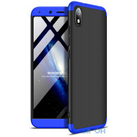 Чохол-накладка GKK 3 in 1 Hard PC Case Xiaomi Redmi 7A Blue/Black
