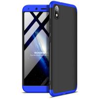 Чохол-накладка GKK 3 in 1 Hard PC Case Xiaomi Redmi 7A Blue/Black