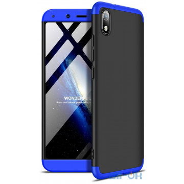 Чохол-накладка GKK 3 in 1 Hard PC Case Xiaomi Redmi 7A Blue/Black