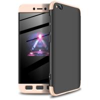 Чохол-накладка GKK 3 in 1 Hard PC Case Xiaomi Redmi Go Gold/Black