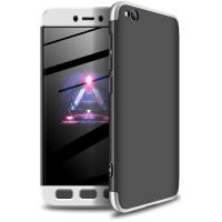 Чохол-накладка GKK 3 in 1 Hard PC Case Xiaomi Redmi Go Silver/Black