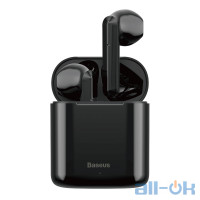 Навушники TWS ( "повністю бездротові") Baseus W09 Black