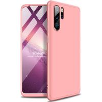 Чохол-накладка GKK 3 in 1 Hard PC Case Huawei P30 Pro Rose Gold