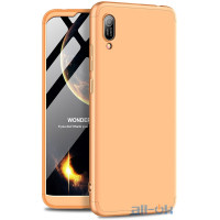 Чохол-накладка GKK 3 in 1 Hard PC Case Huawei Y6 2019 Gold