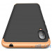 Чохол-накладка GKK 3 in 1 Hard PC Case Huawei Y6 2019 Gold/Black — інтернет магазин All-Ok. фото 2