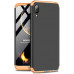 Чохол-накладка GKK 3 in 1 Hard PC Case Huawei Y6 2019 Gold/Black — інтернет магазин All-Ok. фото 1