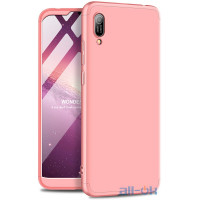 Чохол-накладка GKK 3 in 1 Hard PC Case Huawei Y6 2019 Rose Gold