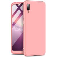 Чохол-накладка GKK 3 in 1 Hard PC Case Huawei Y6 2019 Rose Gold