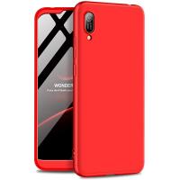 Чохол-накладка GKK 3 in 1 Hard PC Case Huawei Y6 2019 Red