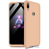 Чохол-накладка GKK 3 in 1 Hard PC Case Huawei Y7 2019 Gold