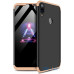 Чохол-накладка GKK 3 in 1 Hard PC Case Huawei Y7 2019 Gold/Black — інтернет магазин All-Ok. фото 1