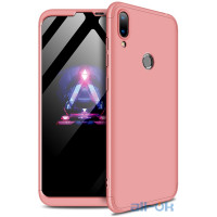 Чохол-накладка GKK 3 in 1 Hard PC Case Huawei Y7 2019 Rose Gold