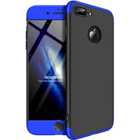 Чохол-накладка GKK 3 in 1 Hard PC Case Apple iPhone 7 Plus/8 Plus Blue/Black