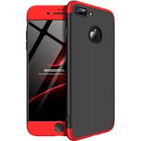 Чохол-накладка GKK 3 in 1 Hard PC Case Apple iPhone 7 Plus/8 Plus Red/Black