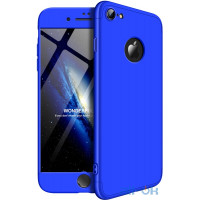 Чохол-накладка GKK 3 in 1 Hard PC Case Apple iPhone 7/8 Blue