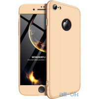 Чохол-накладка GKK 3 in 1 Hard PC Case Apple iPhone 7/8 Gold